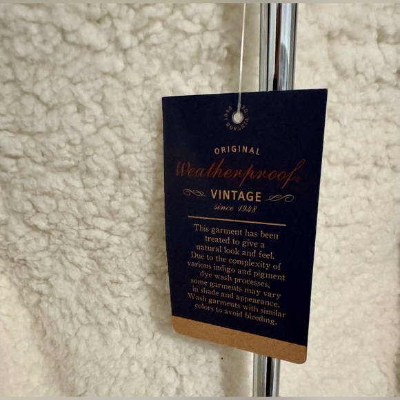 Original Weatherproof Vintage Children's Tan Puffer Vest Size:Small (8) NWT - Picture 10 of 11